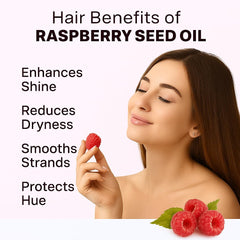Mayans Secret Red Raspberry Seed Oil amber glass bottle protects potency.