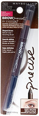 Maybelline Brow Precise Pencil sharpened tip enabling accurate brow shaping.