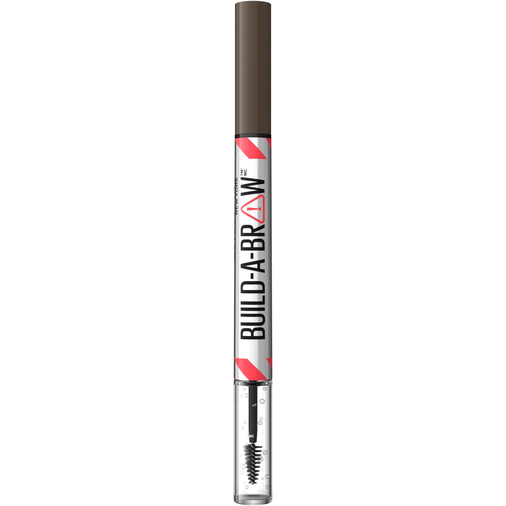Maybelline Build-A-Brow hair-like strokes mimic real brow hairs for natural density.