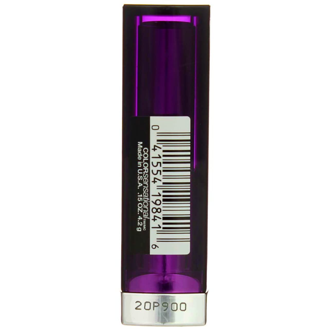Maybelline ColorSensational Plum Perfect 435 lip swatch on skin shows depth.