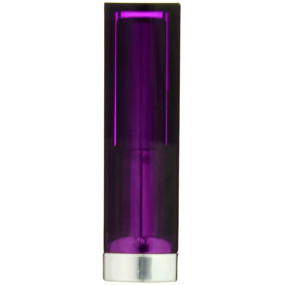 Maybelline ColorSensational Plum Perfect 435 application on lips demonstrates cream glide.