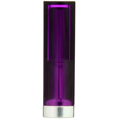 Maybelline ColorSensational Plum Perfect 435 longwear look on lips.