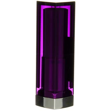Maybelline ColorSensational Plum Perfect 435 soft-sheen close-up highlights shade dimension.