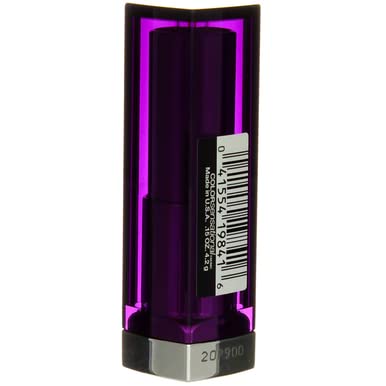 Maybelline ColorSensational Plum Perfect 435 three-pack display emphasizes value.