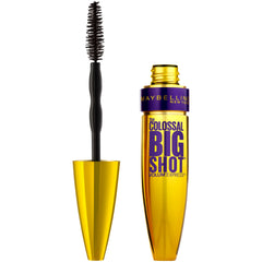 Maybelline Colossal Big Shot mascara bottle in Very Black for bold color.