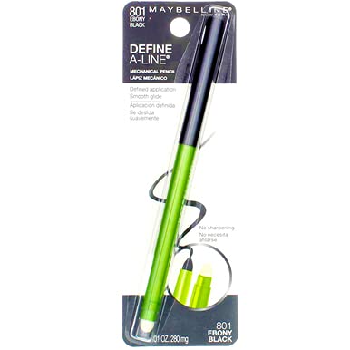 Maybelline Define-A-Line Eyeliner removes easily with oil-free remover.