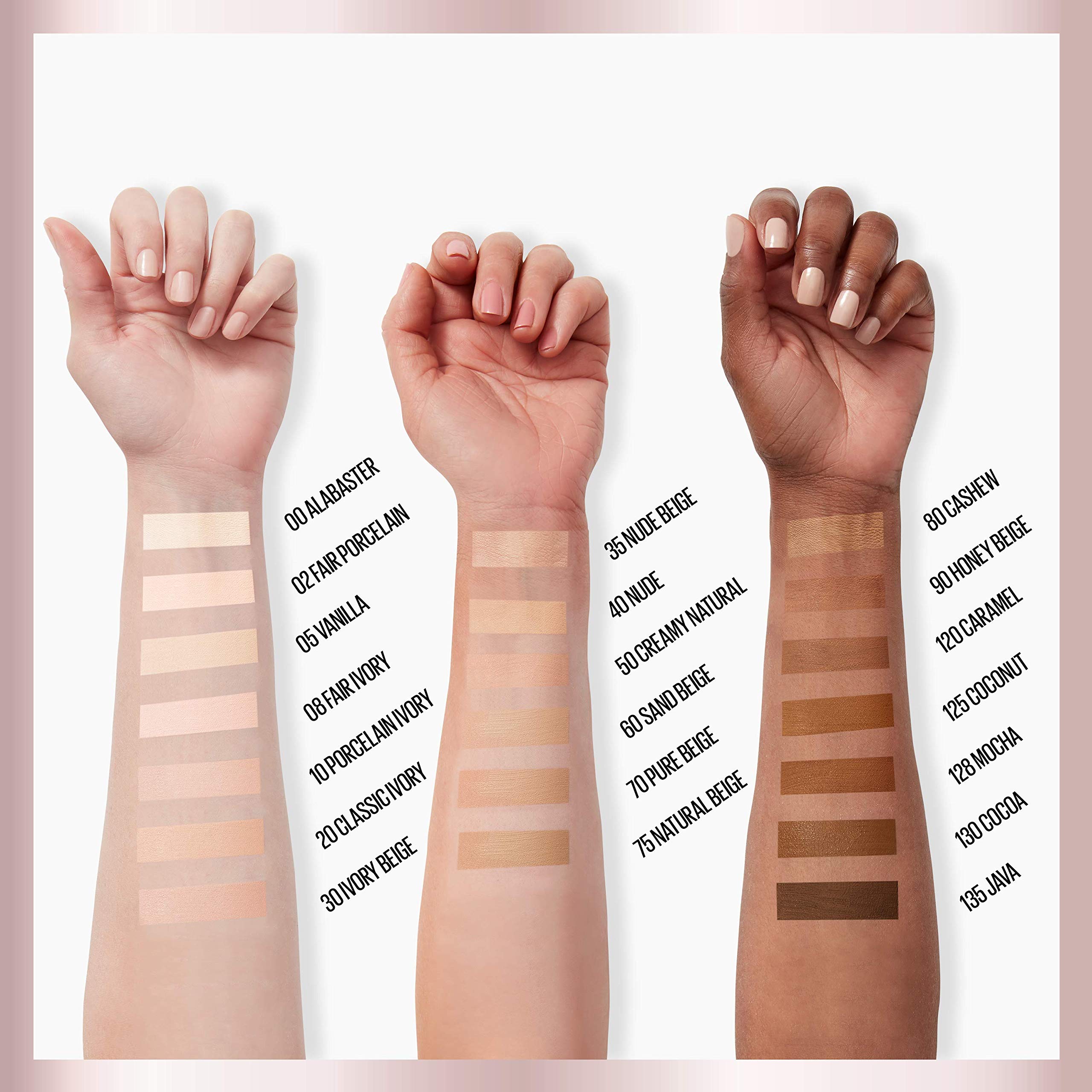 Maybelline Dream Radiant Liquid fluid consistency for smooth, quick application.