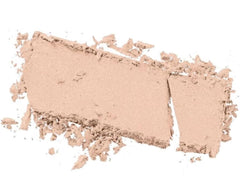 MAYBELLINE Linen swatch on eyelid demonstrates soft blendability for quick looks.