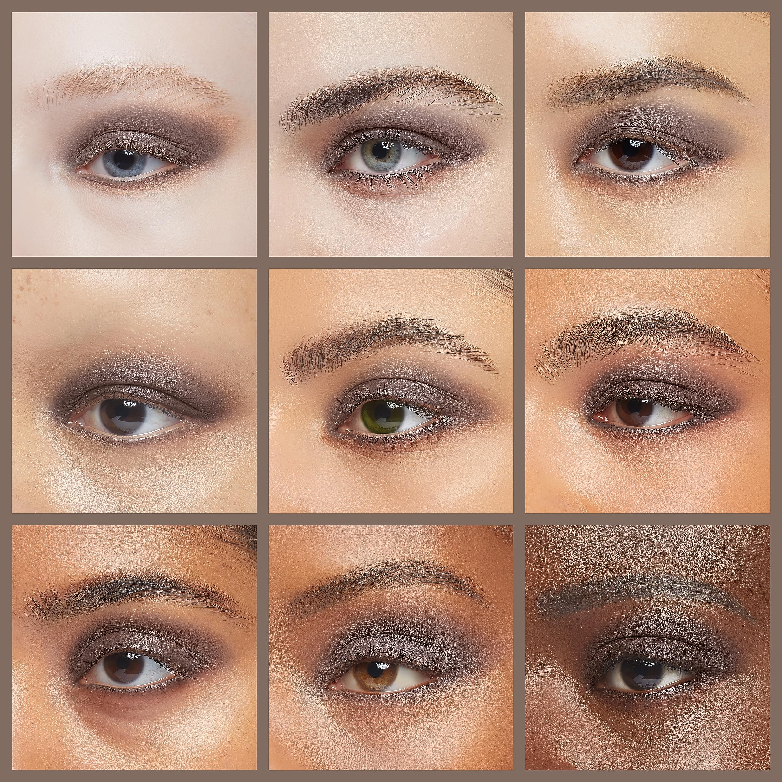 Maybelline Tastefully Taupe swatch demonstrates pigmented, blendable color for versatile looks