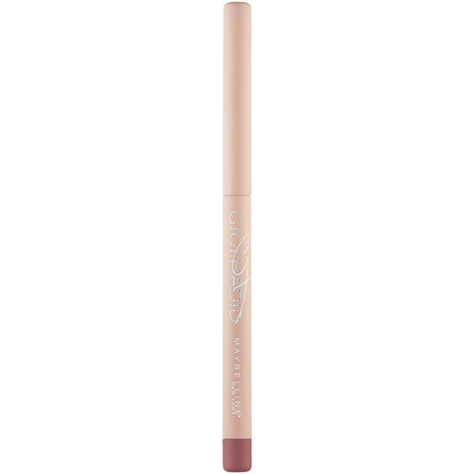 Maybelline Gigi Hadid Taura lip liner with creamy no-smudge matte formula to prevent feathering.