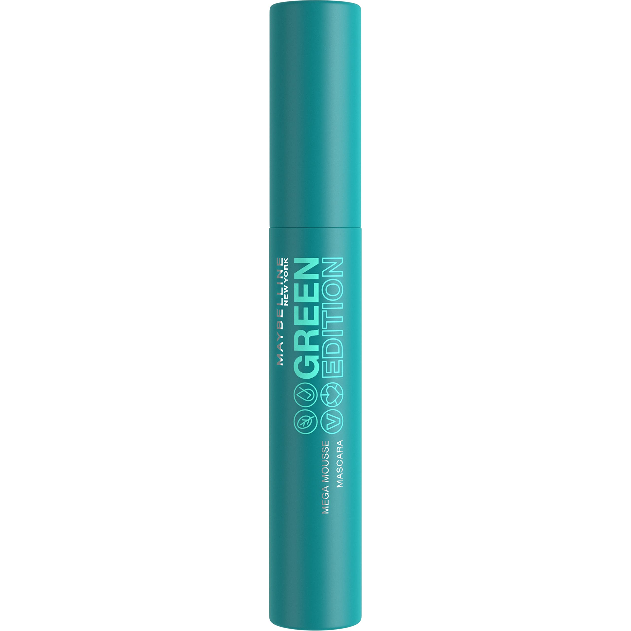 The mascara brush wand ensures smooth, even coats on lashes.