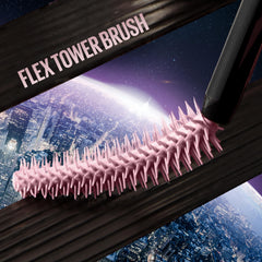 Maybelline Lash Sensational Sky High Space Diamond close-up reveals glitter finish