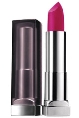 Maybelline Mesmerizing Magenta lipstick applied center lip for bold color.