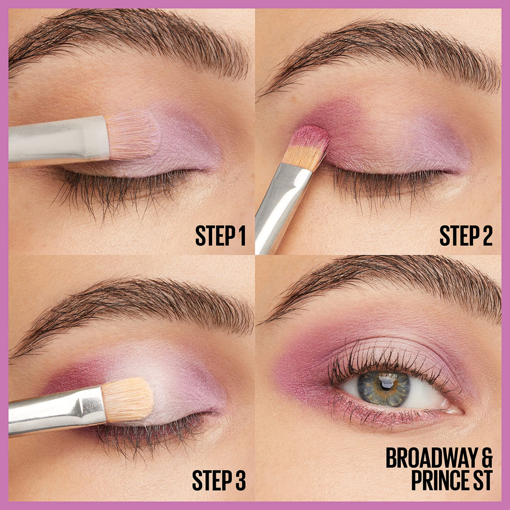Maybelline Shadow Blocks easy-blend formula suits beginners and pros alike.