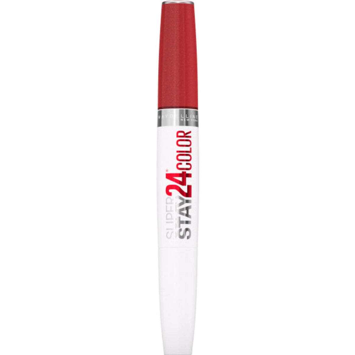 Maybelline Super Stay 24 liquid lipstick bottle with applicator for precise color