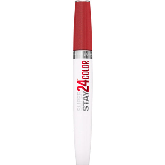 Maybelline Super Stay 24 liquid lipstick bottle with applicator for precise color