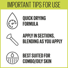Maybelline Super Stay 30-hour wear graphic demonstrates long-lasting coverage.