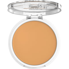 Maybelline Super Stay Hybrid Powder Foundation blends seamlessly across diverse skin tones