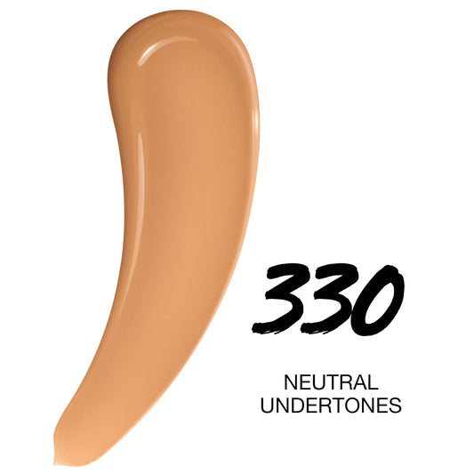 Maybelline Super Stay Lumi-Matte swatches across 24 shades for inclusive matching