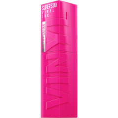 MAYBELLINE Vinyl Ink model lips wearing a glossy shade with shine