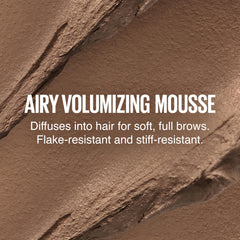 Maybelline Superfluff Brow Mousse provides natural finish in any lighting