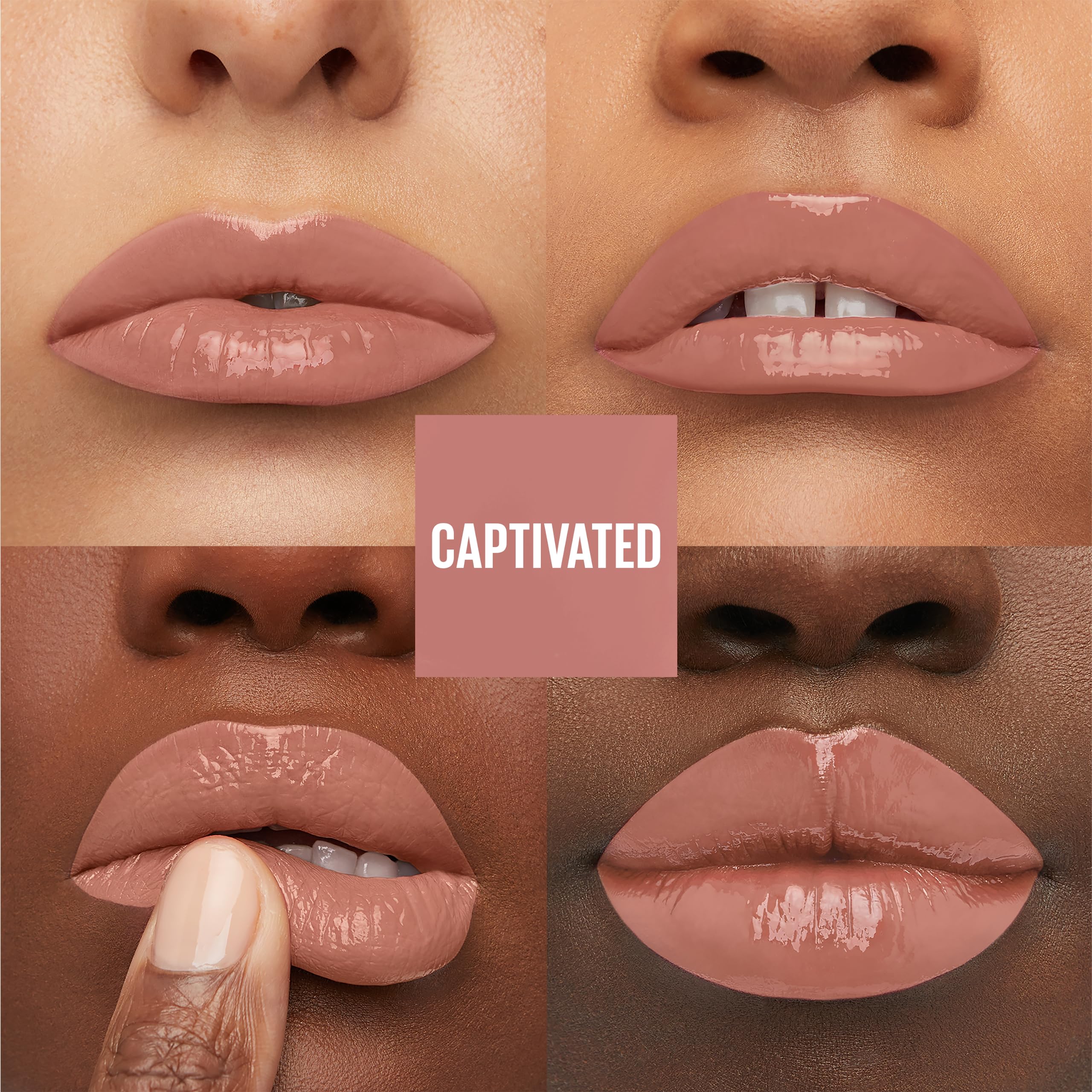 Closeup of applicator delivering precise color with flocked tip.