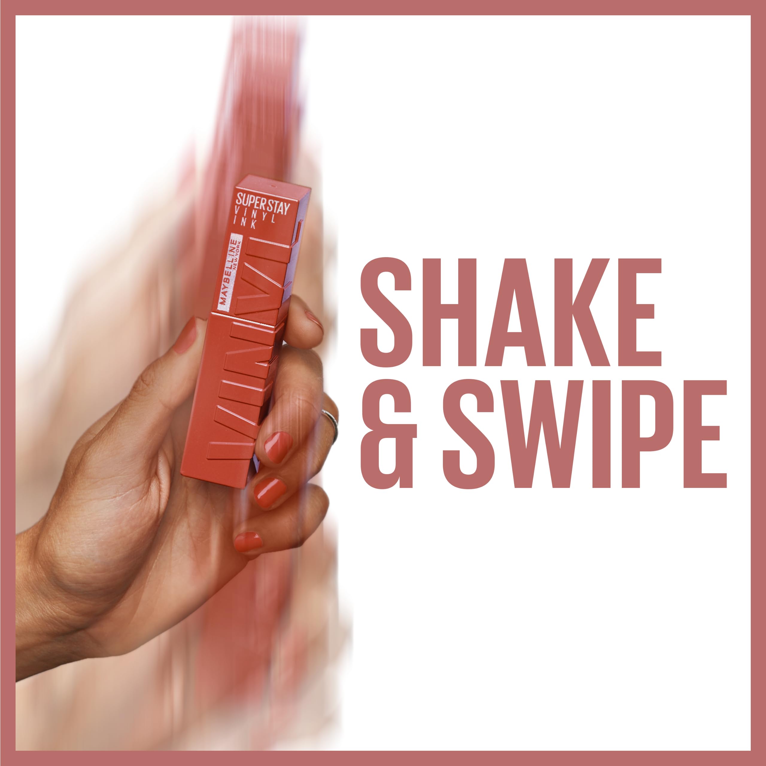 Cap and label highlight vegan formula and shade variety.