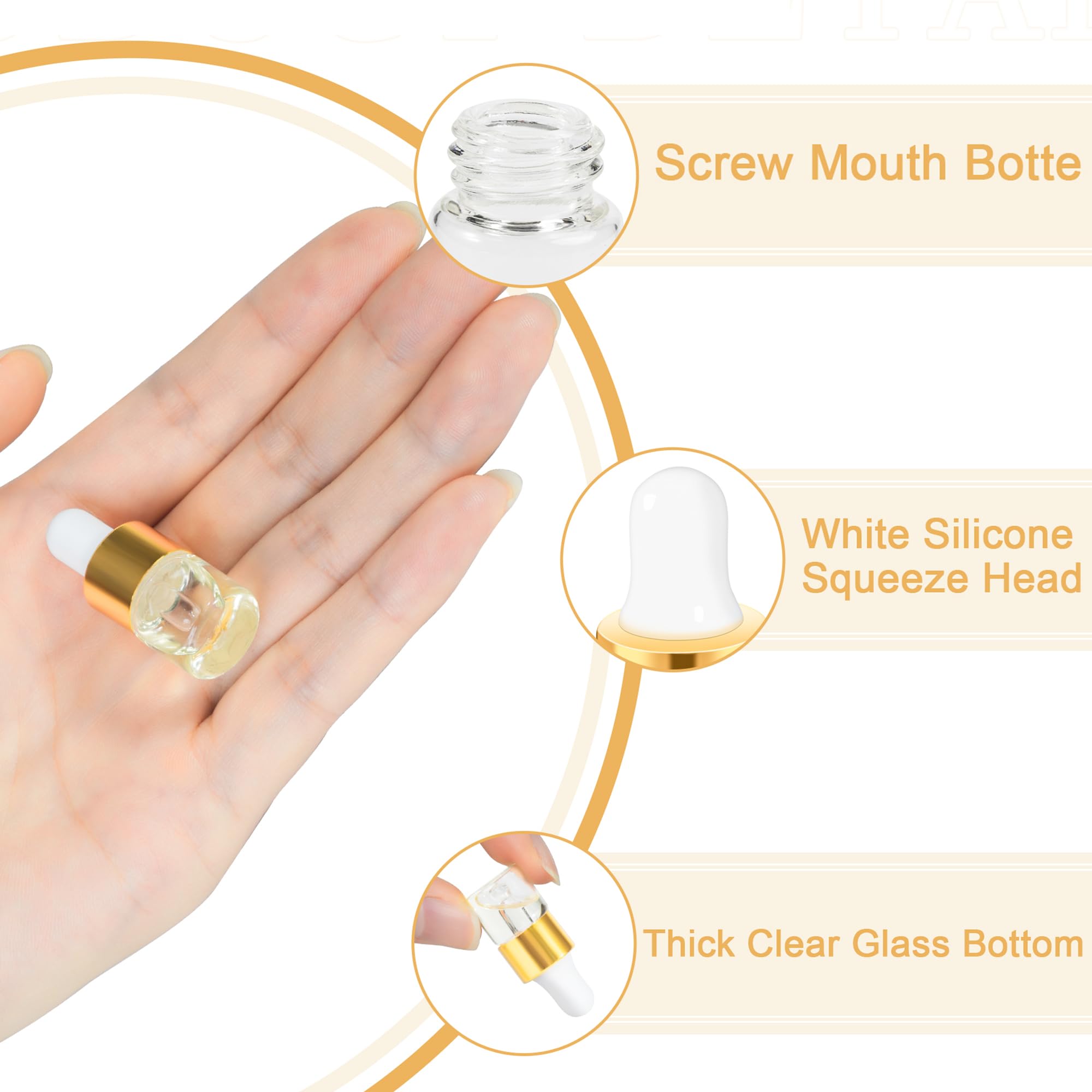 Maydeyy 1ml travel-size bottle compact pocket ideal for daily carry