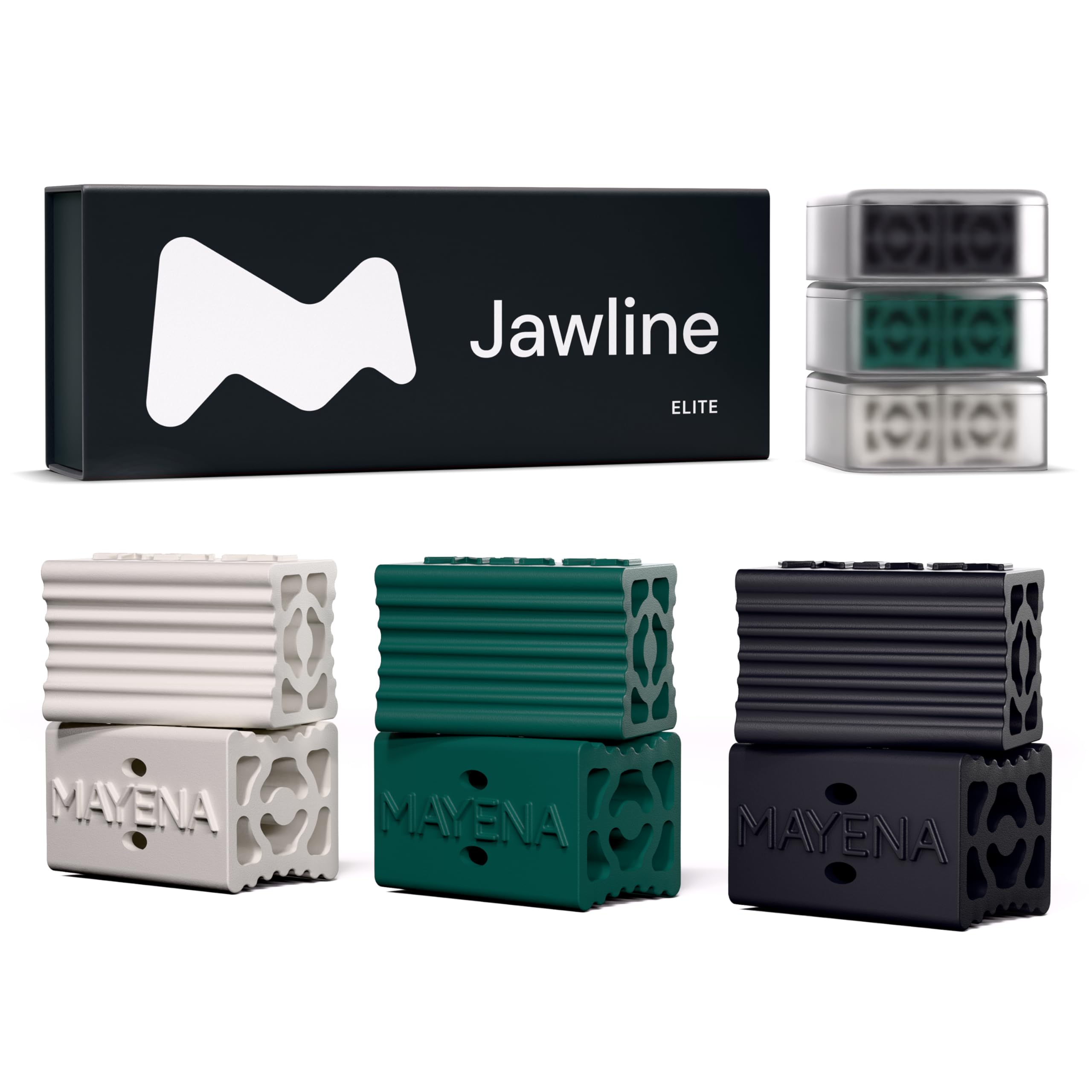 Mayena Sports Elite jaw exerciser 80lbs in use for advanced training.