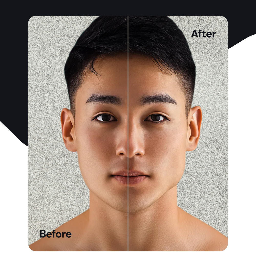 Mayena Sports Elite wider jawline potential through training.