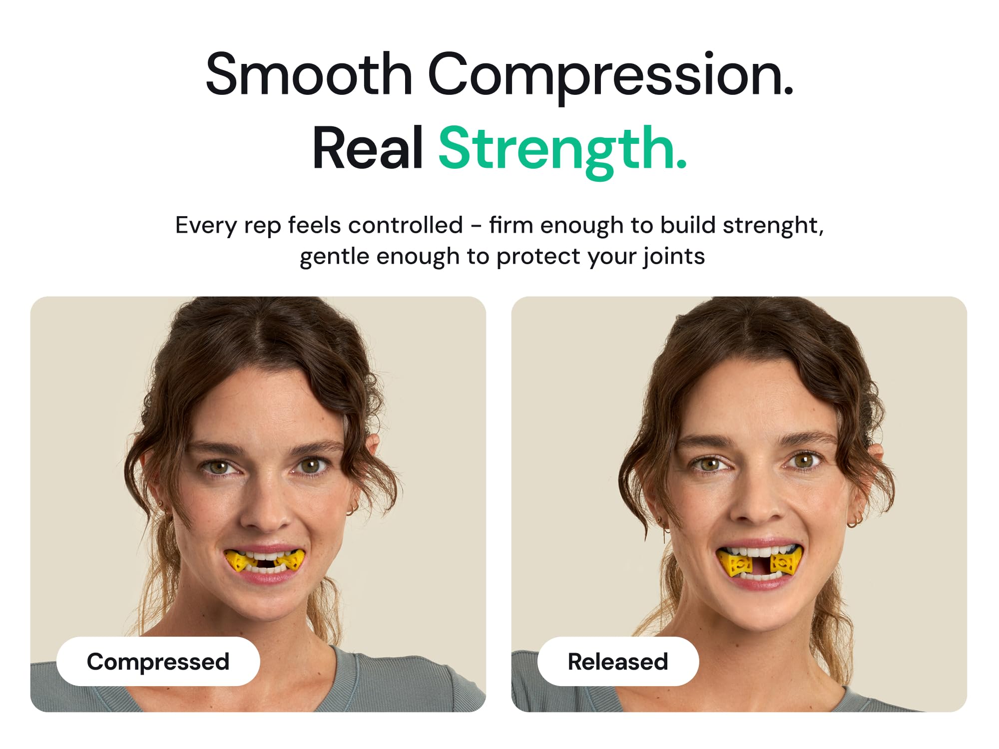 Mayena four-level set pairs with daily routines to help jawline definition