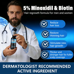Mayferte Minoxidil packaging box showing 3-bottle kit