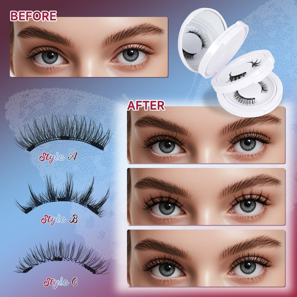 Mayhug magnetic-box-with-mirror offers compact storage and on-the-go touch-ups.