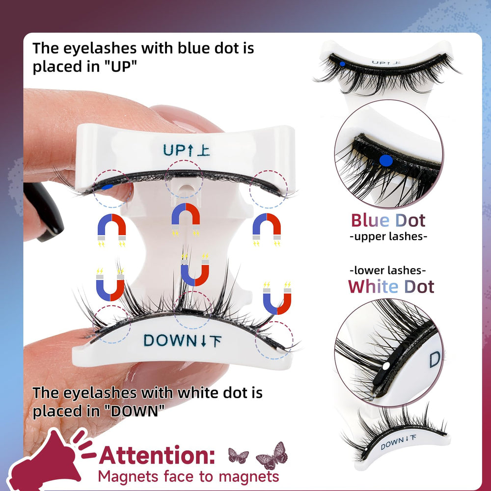 Mayhug reusable-magnetic-lashes promote sustainable beauty with multiple uses.