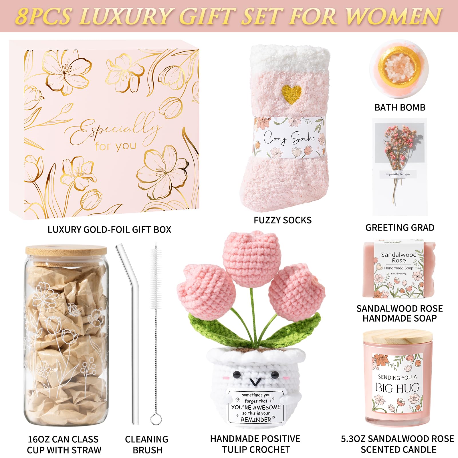 MAYICIVO self-care kit on display, elegant spa-inspired gift idea.