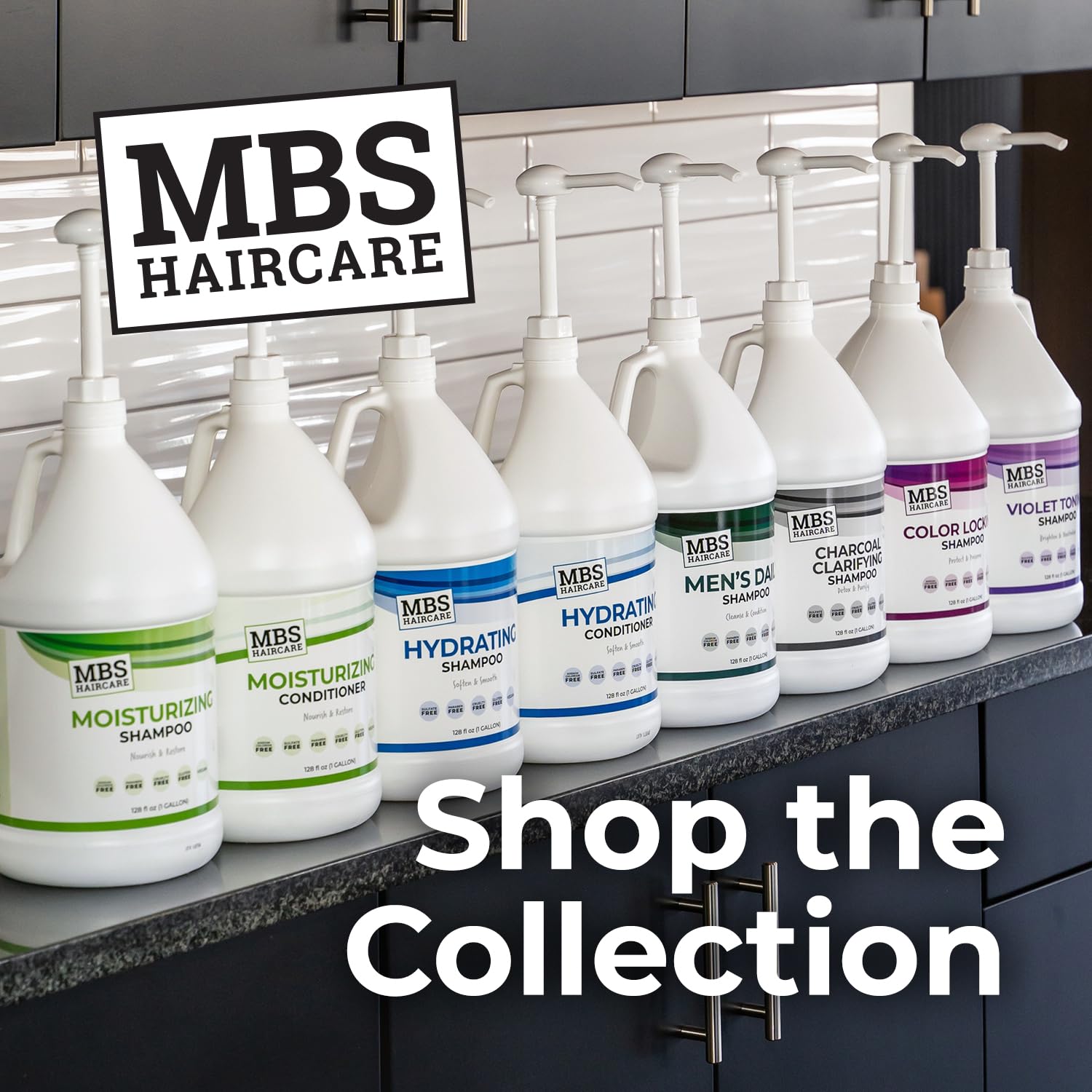 MBS Haircare Hydrating Shampoo after-use hair looks smooth and manageable