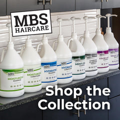 MBS Haircare Hydrating Shampoo after-use hair looks smooth and manageable