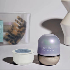 Safe for all hair types and colors, with refillable, non-aerosol packaging.