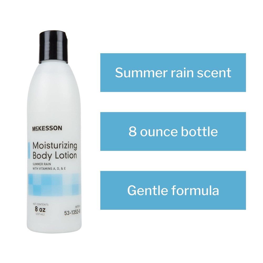McKesson Summer Rain scent provides a fresh shower-like experience.