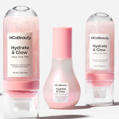 MCoBeauty Aloe Vera and Hyaluronic Acid mist refreshes and hydrates skin.