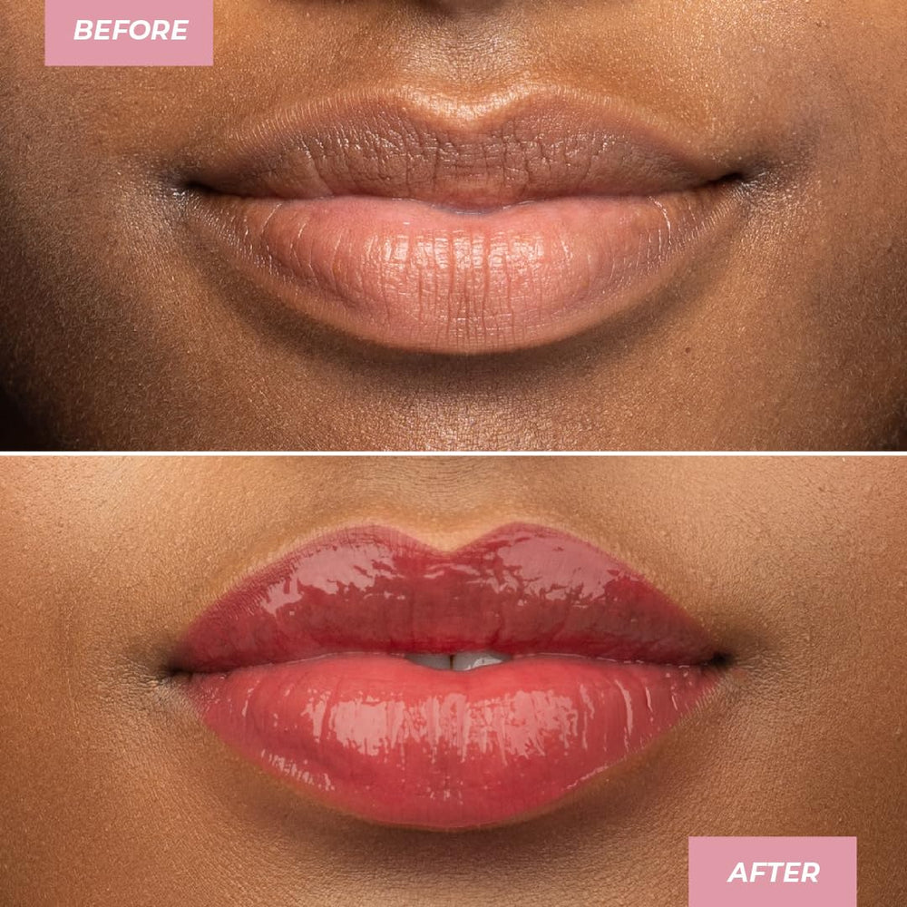 MCoBeauty Dream Lip Tint on lips demonstrates semi-matte finish and comfortable wear.
