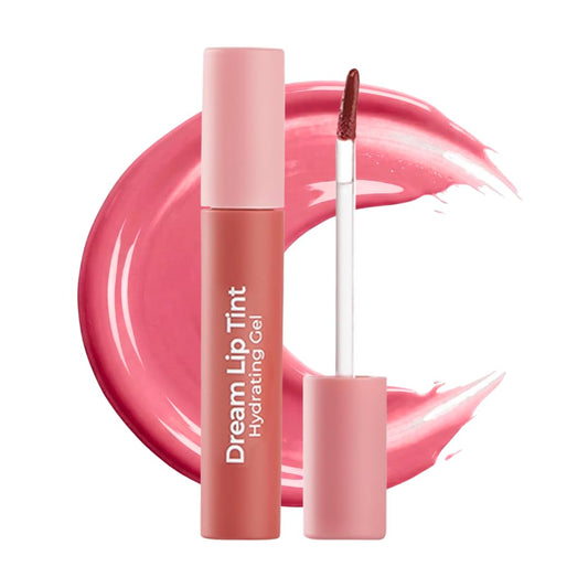 MCoBeauty Dream Lip Tint packaging shot highlights vegan formula for conscious beauty.