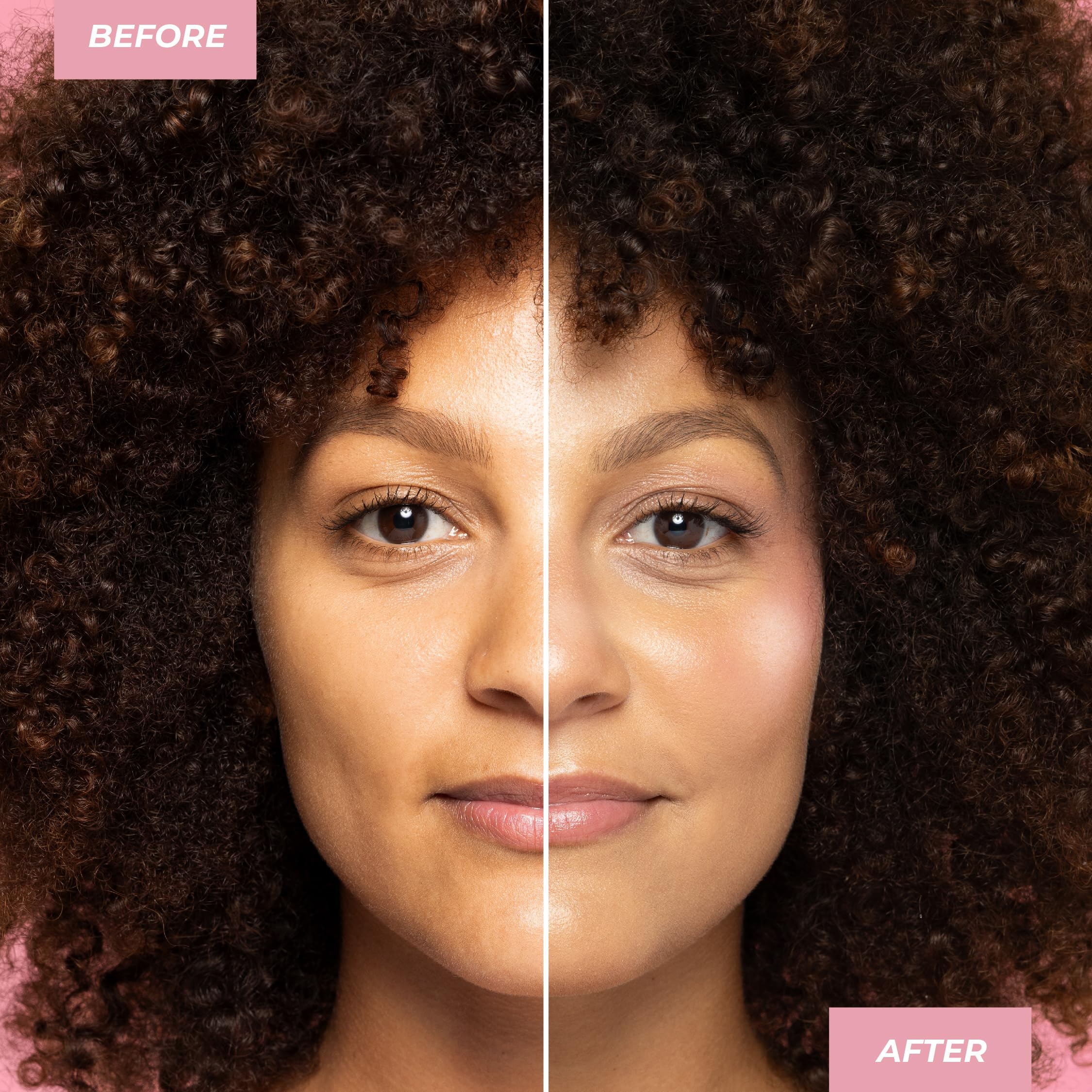 MCoBeauty Luxe packaging label close-up highlighting premium finish.