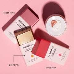 MCoBeauty Super Glow Blush Drops creates an everyday dewy glow