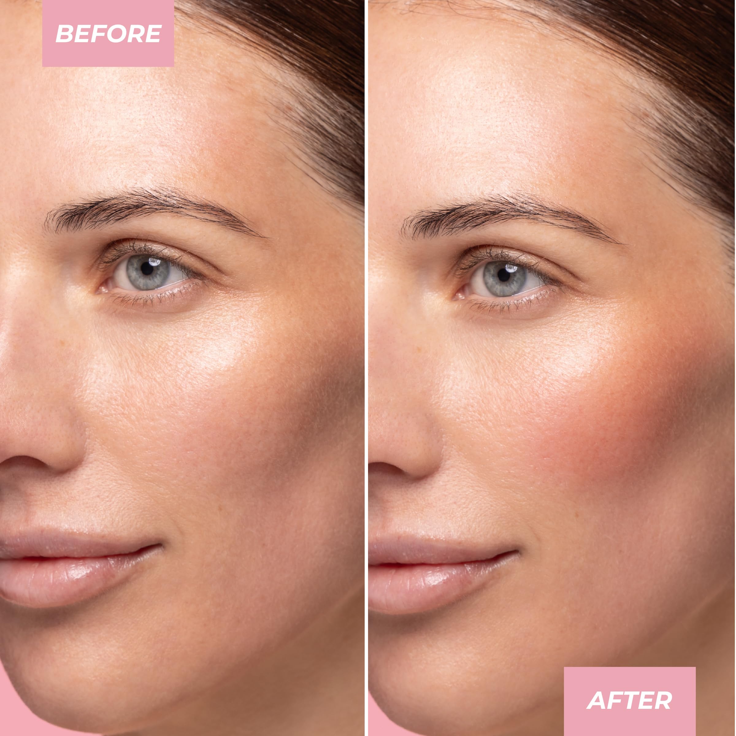 MCoBeauty Super Glow Blush Drops mix with moisturizer for seamless finish