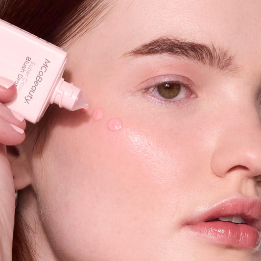 MCoBeauty Super Glow Blush Drops adds rosy flush to cheeks