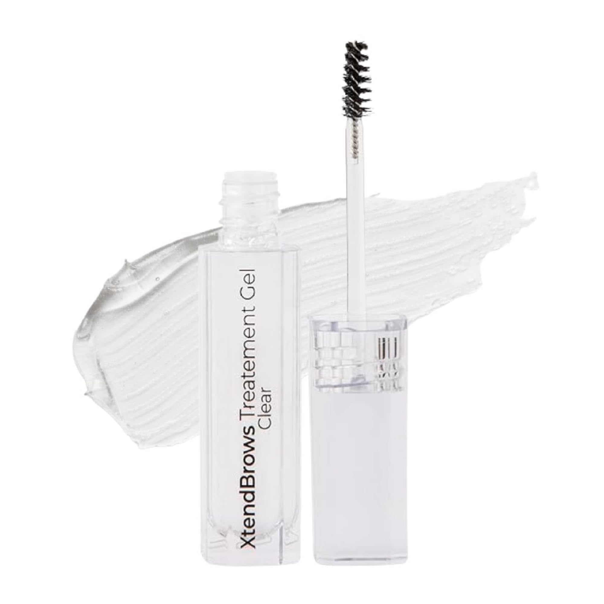 MCoBeauty XtendBrows gel brush close-up for precise brow shaping.