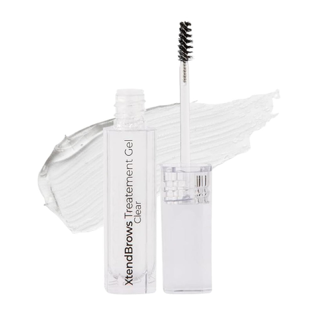 MCoBeauty XtendBrows gel brush close-up for precise brow shaping.