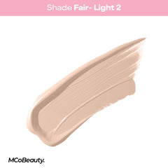MCoBeauty Buildable coverage on the face for customizable intensity and seamless blend.