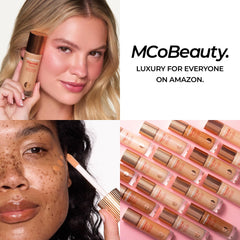 MCoBeauty Flawless Glow with squalane supports comfortable wear all day